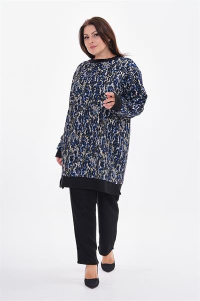 Kadın büyük beden i̇kili takım-bgt33 - Charamela