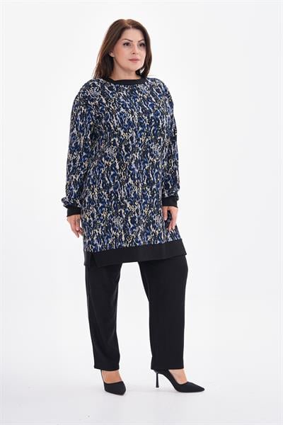 Kadın büyük beden i̇kili takım-bgt33 - Charamela