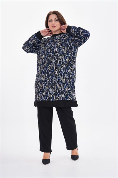 Kadın büyük beden i̇kili takım-bgt33 - Charamela