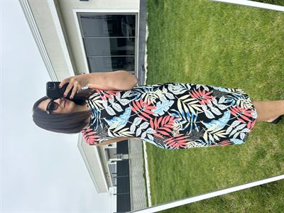 Kadın büyük beden örme elbise - Charamela