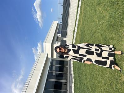 Kadın büyük beden uzun örme elbise -bge76 - Charamela