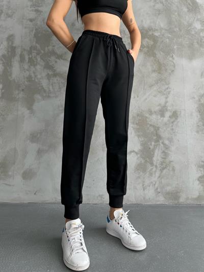 Kadın cep detaylı eşofman altı-bgf04 - Charamela