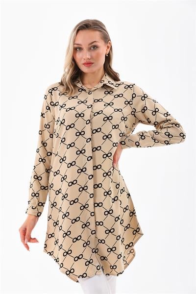 Kadin dokuma gömlek -tunik - Charamela