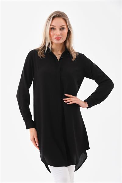 Kadın dokuma gömlek -tunik - Charamela