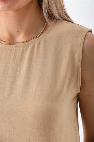 Kadın dokuma piliseli tunik i̇çlik - Charamela