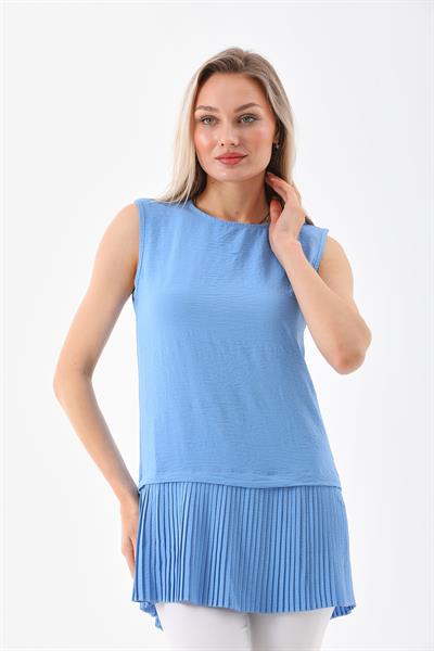 Kadin kolsuz dokuma tunik - i̇çli̇k - Charamela