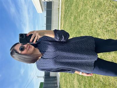 Kadın uzun kollu baskılı büyük beden penye bluz-bgb121 - Charamela