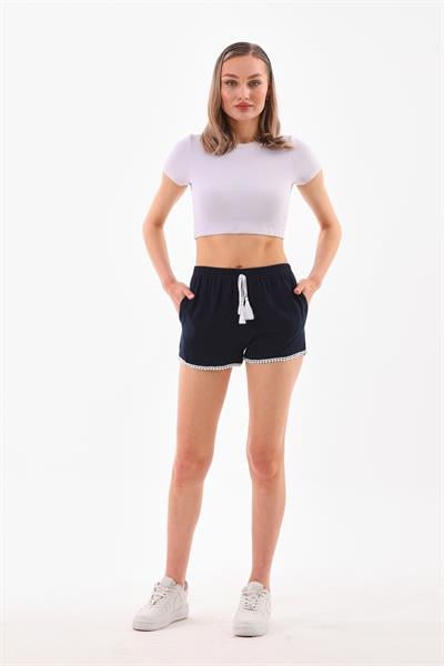 Kadın viskon kısa şort - Charamela