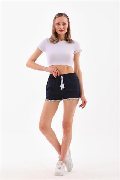 Kadın viskon kısa şort - Charamela