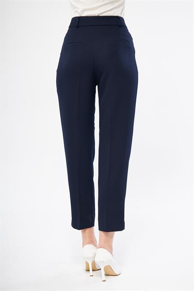 Lacivert smart pantolon - Charamela