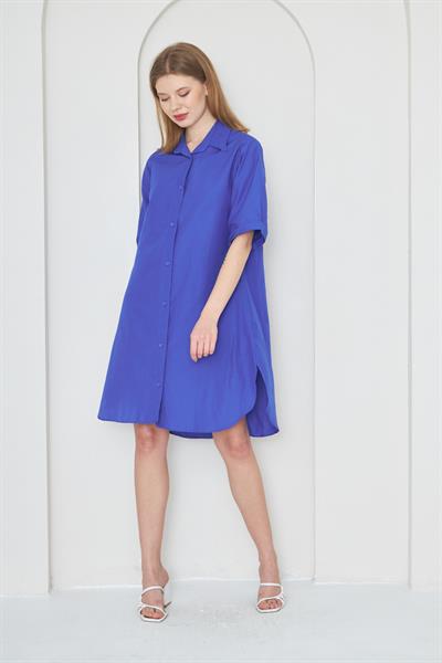 Saks gömlek elbi̇se - Charamela