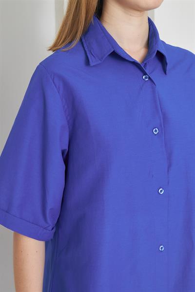 Saks gömlek elbi̇se - Charamela