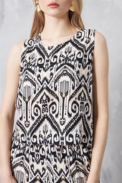 Viskon dokuma 2li takım set - Charamela