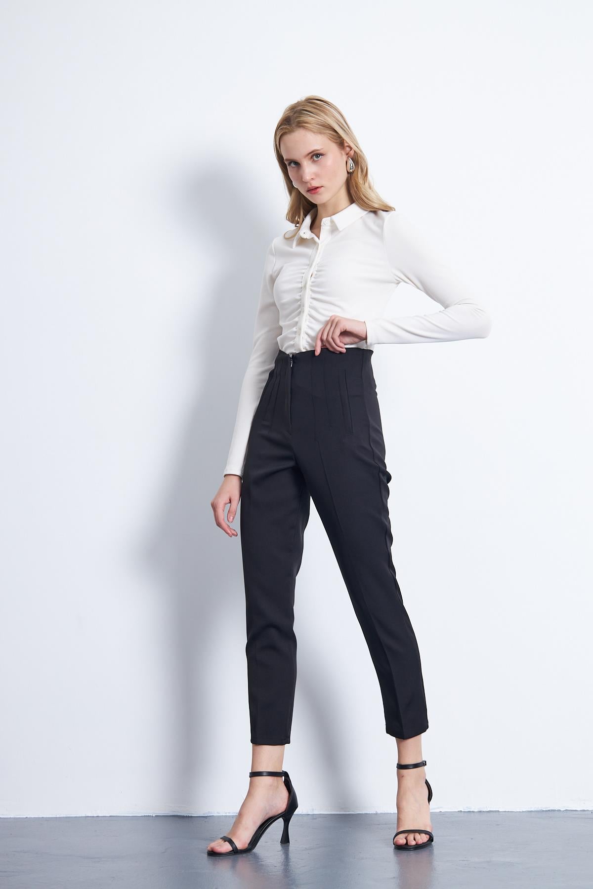 Kadın Dar Fit Pantolon 