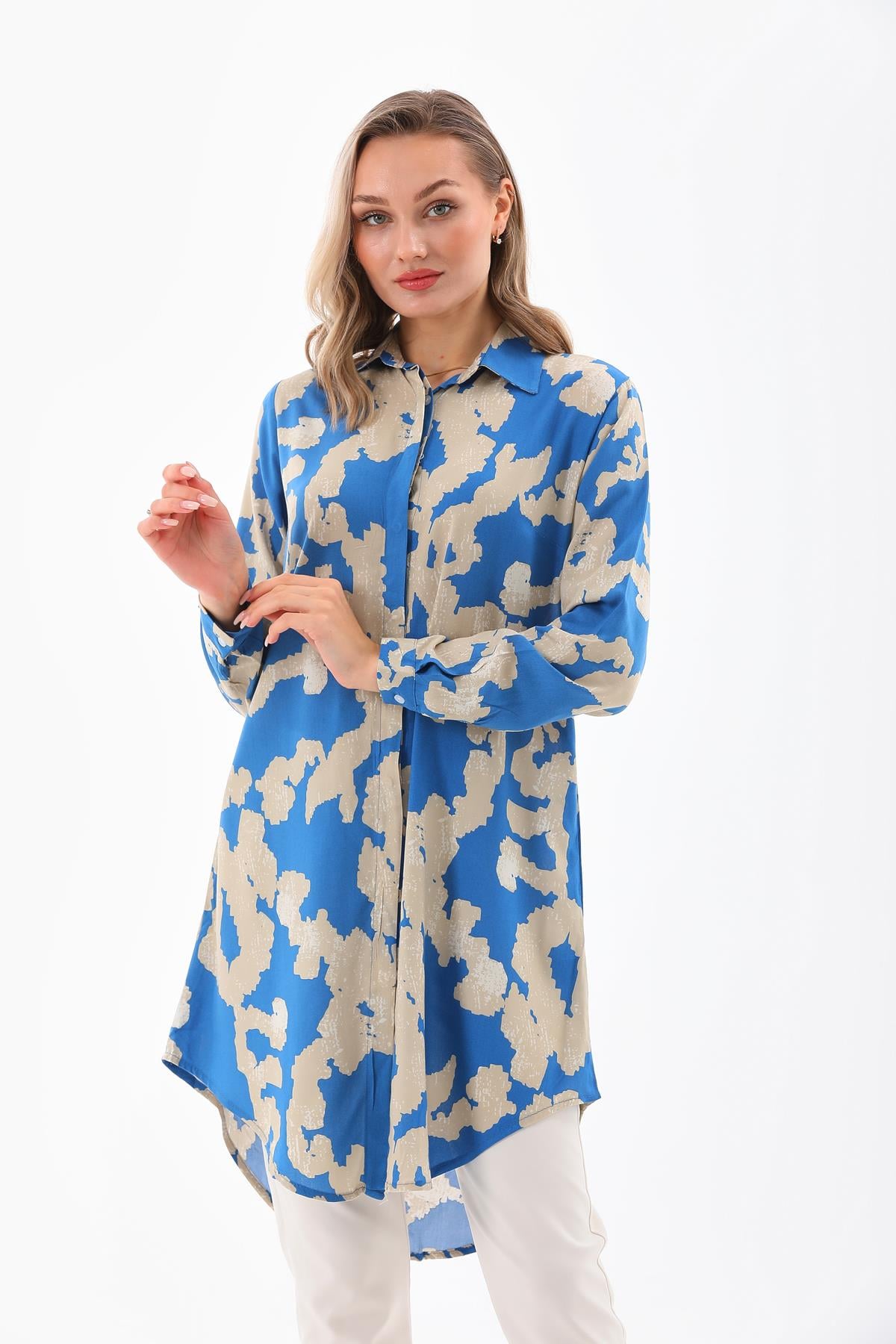 KADIN DOKUMA GÖMLEK TUNIK 