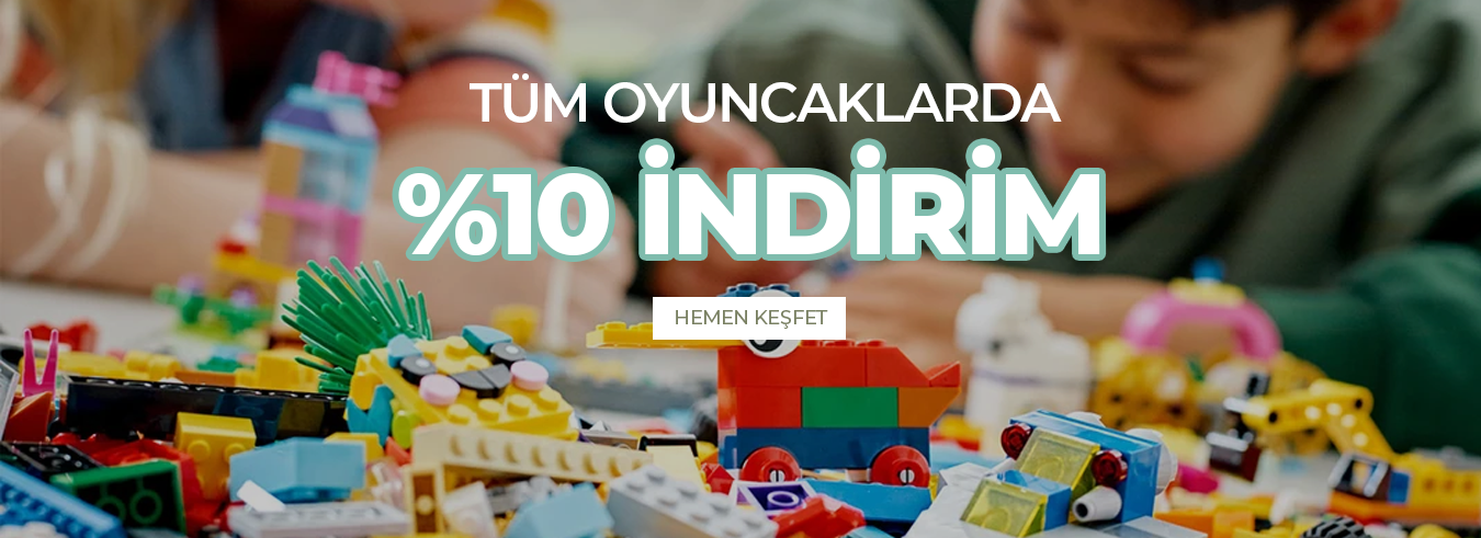 Oyuncaklara %10 İndirim