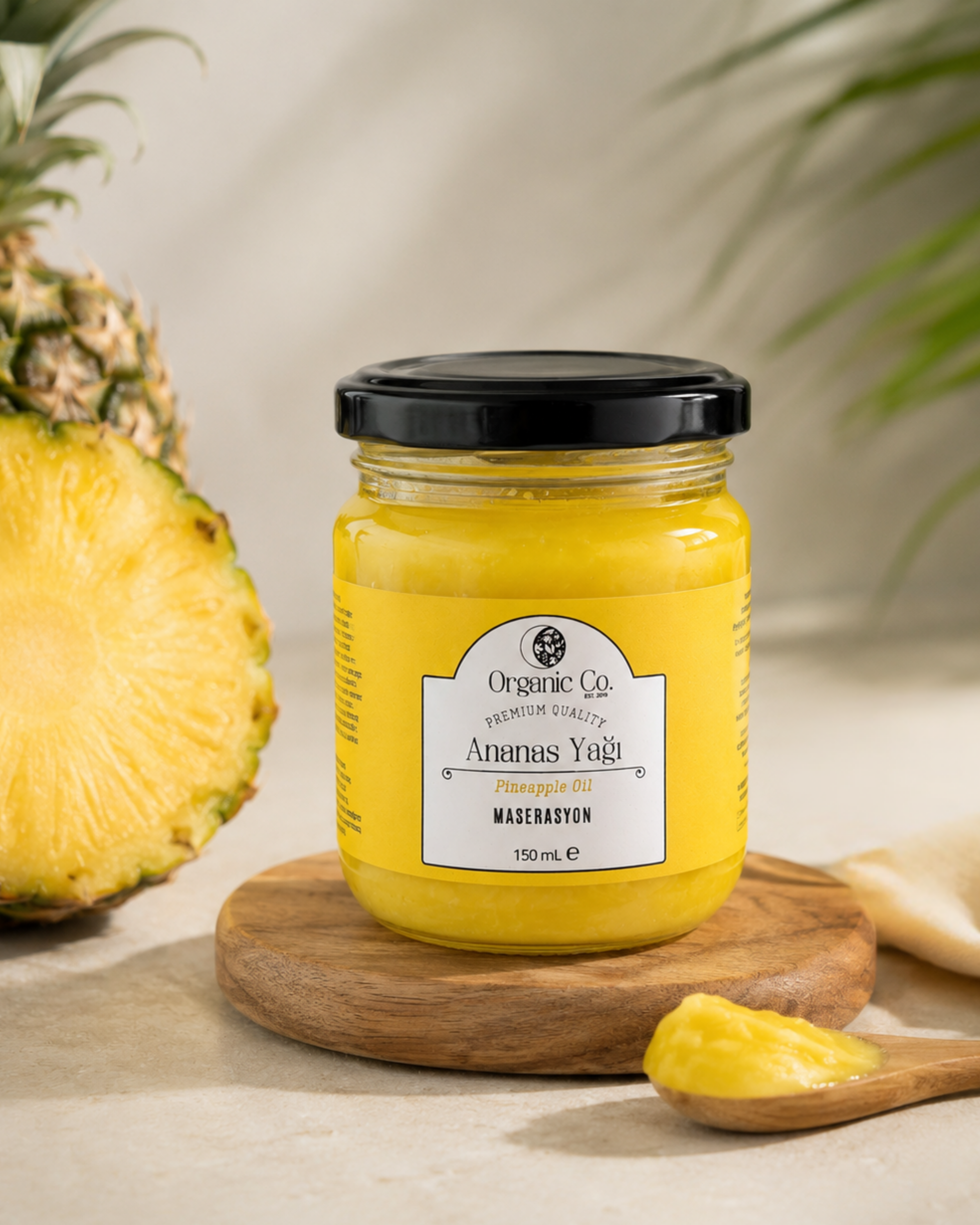 Organic Co Doğal Ananas Yağı -  Maserasyon 