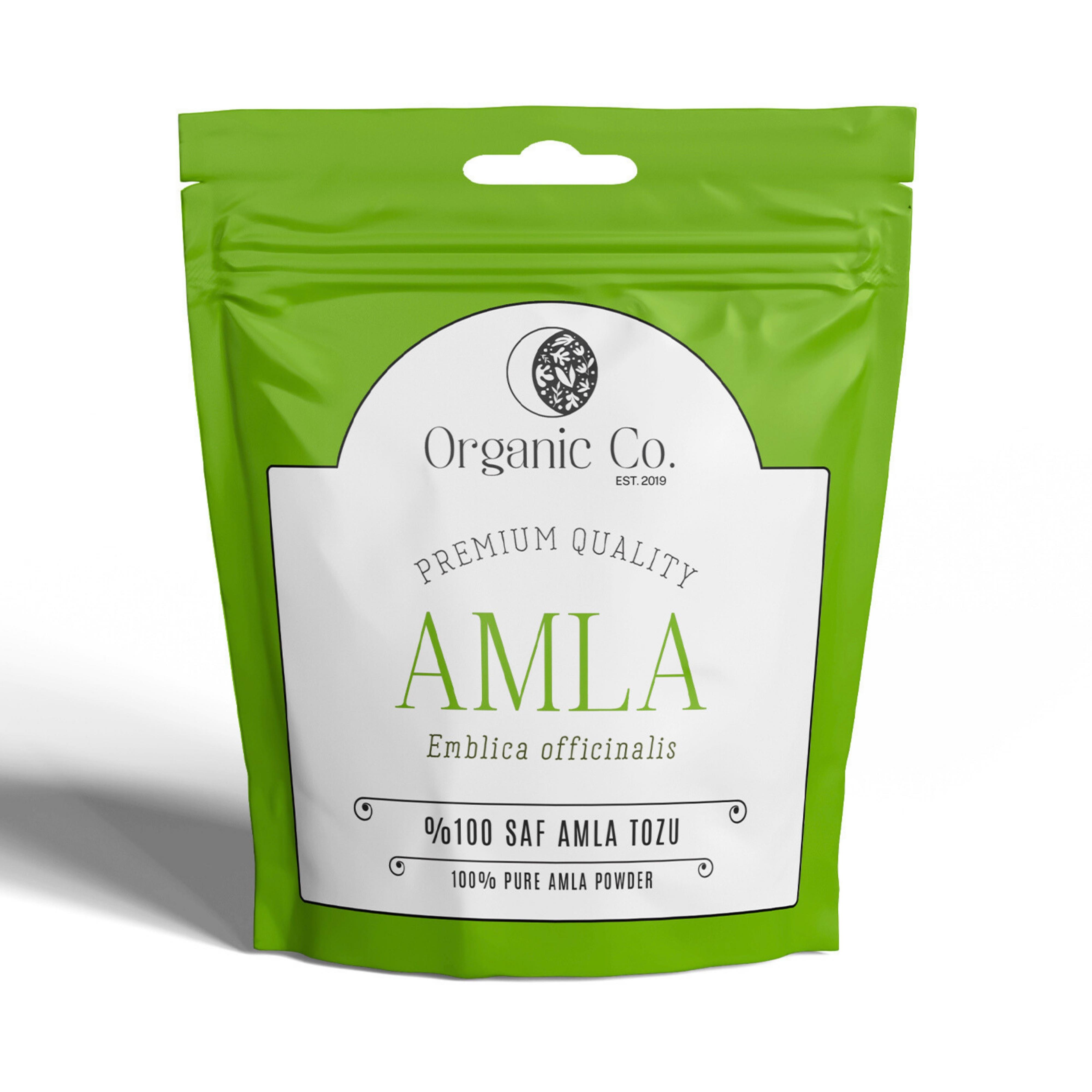 Organic Co  Doğal ve Kimyasalsız Saf Amla Tozu