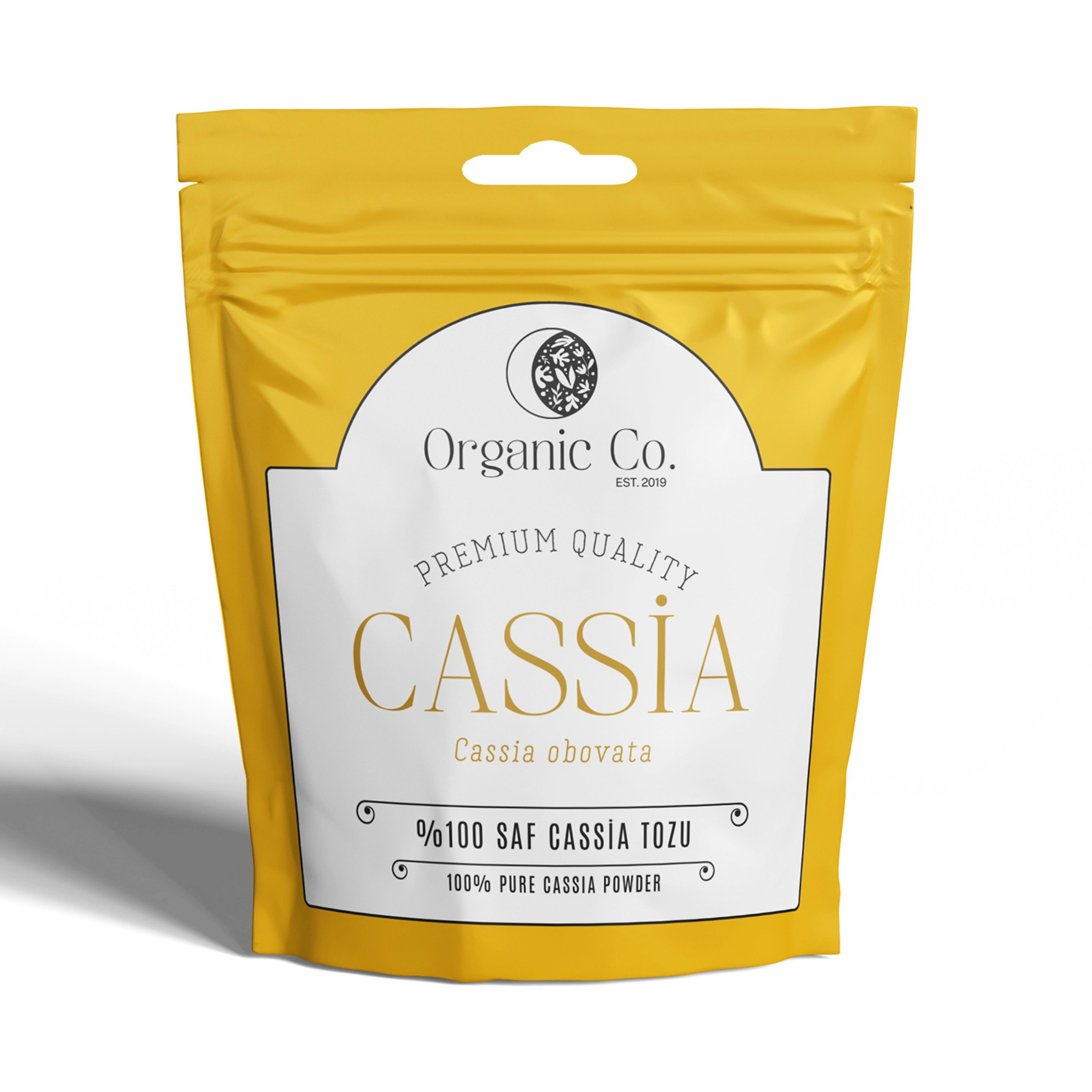 Organic Co  Doğal ve Kimyasalsız Saf Cassia Tozu