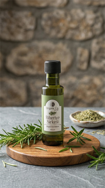 Organic Co Biberiye Sirkesi Doğal Fermente 100 mL 