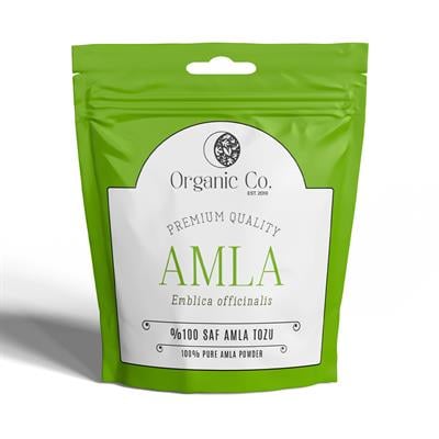 Organic Co  Doğal ve Kimyasalsız Saf Amla Tozu
