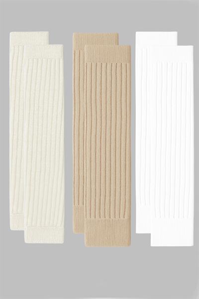 3 Çift Basic Kalın Pamuk Karışımlı Tozluk