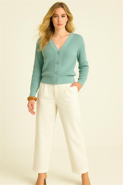 CAMAIEU Düğmeli Kadın Hırka