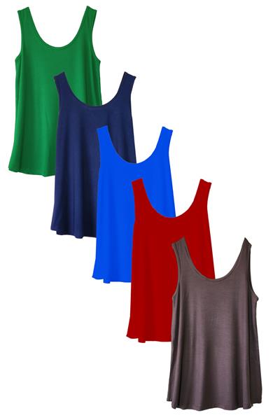 5 Adet A Kesim Rahat Kalıp Basic Kalın Askılı Atlet Tişört