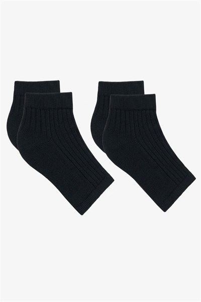 2 Çift Fitilli Burunsuz Kadın Çorap