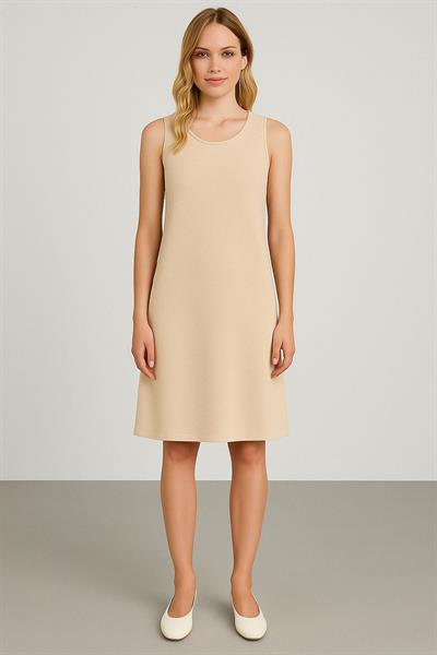 Modal Kumaş Rahat Kalıp Basic Günlük Elbise