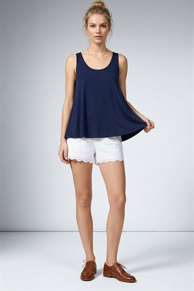 A Kesim Rahat Kalıp Basic Kalın Askılı Atlet Tişört