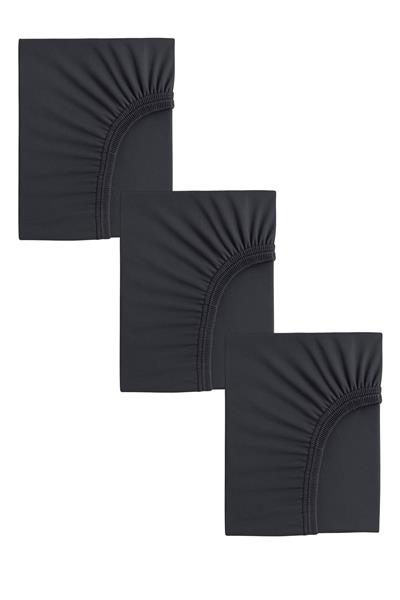 3 Adet 70 x 120 x 20 cm Anne Yanı Lastikli Penye Kumaş Bebek Çarşafı