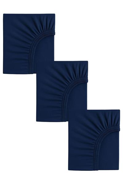 3 Adet 50 x 90 x 10 cm Anne Yanı Lastikli Penye Kumaş Bebek Çarşafı