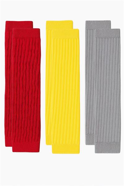 3 Çift Basic Kalın Pamuk Karışımlı Tozluk