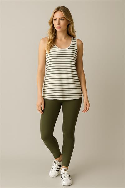 A Kesim Rahat Kalıp Basic Kalın Askılı Atlet Tişört