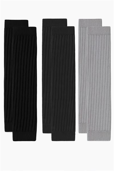 3 Çift Basic Kalın Pamuk Karışımlı Tozluk