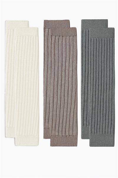 3 Çift Basic Kalın Pamuk Karışımlı Tozluk