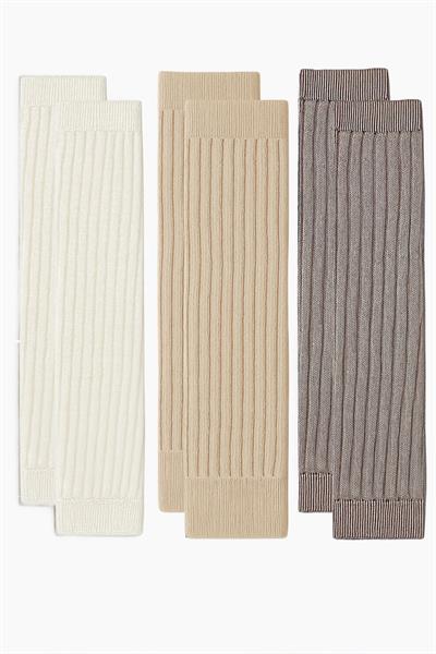 3 Çift Basic Kalın Pamuk Karışımlı Tozluk