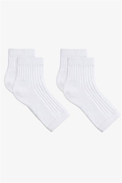 2 Çift Fitilli Burunsuz Kadın Çorap