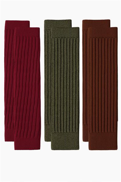 3 Çift Basic Kalın Pamuk Karışımlı Tozluk