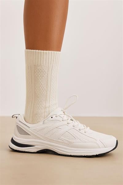 2 Çift Yünlü Socet Çorap 