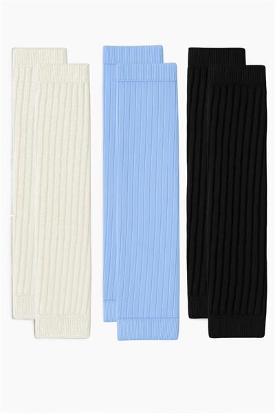 3 Çift Basic Kalın Pamuk Karışımlı Tozluk