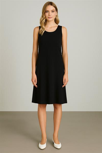 Modal Kumaş Rahat Kalıp Basic Günlük Elbise