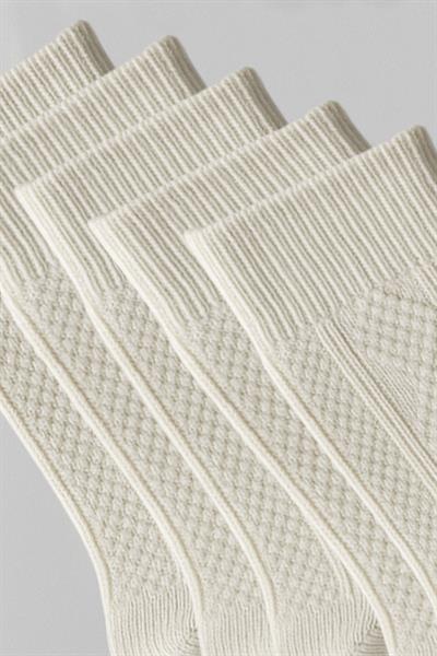 5 Çift Yünlü Socet Çorap 