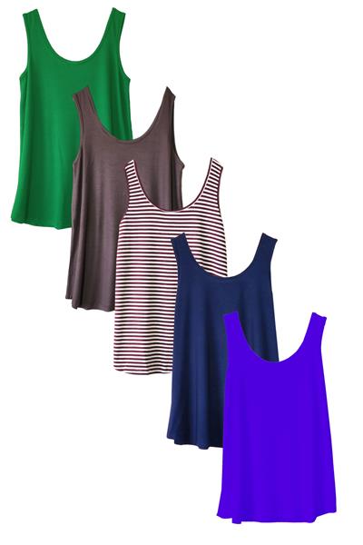 5 Adet A Kesim Rahat Kalıp Basic Kalın Askılı Atlet Tişört