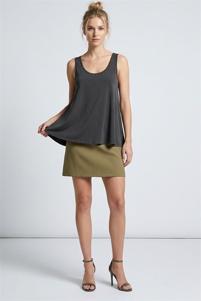 A Kesim Rahat Kalıp Basic Kalın Askılı Atlet Tişört