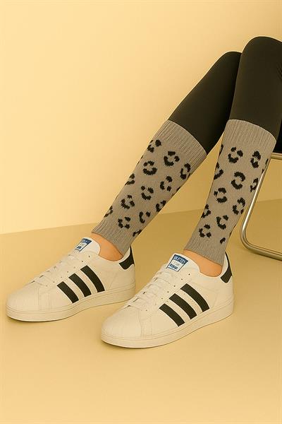 Basic Pamuk İçerikli Desenli Tozluk