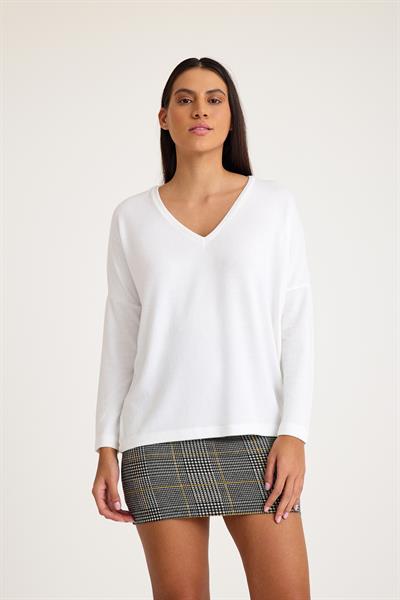 V Yaka Yarasa Kol Basic Triko Kazak