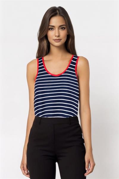 A Kesim Rahat Kalıp Basic Kalın Askılı Atlet Tişört