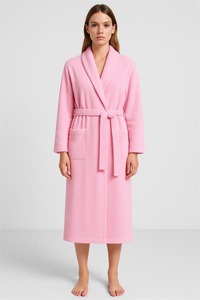 Battal Boy Şal Yaka Kadın Bornoz